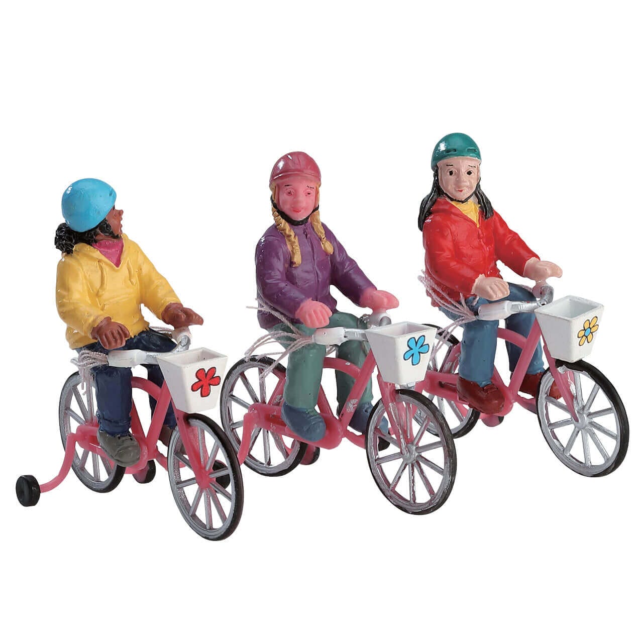 lemax-general-products-bike-ride-set-of-3-miniatur-figuren-set image 2