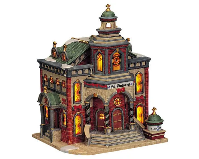 lemax-st-dolores-church-miniatur-kirche image 1