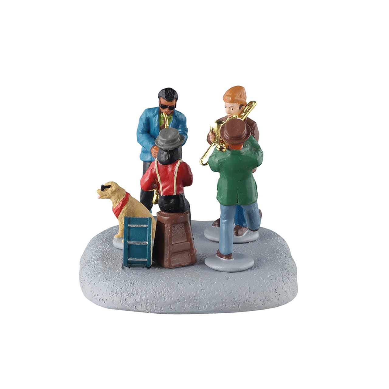 lemax-small-jazz-band-miniatur-figurenset-caddington image 3