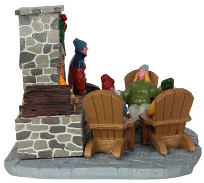 lemax-outdoor-fireplace-kamin-f-r-weihnachtsdorf image 2