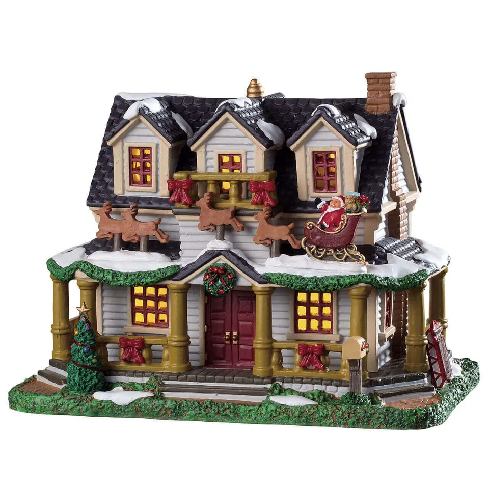 lemax-winter-haven-beleuchtetes-geb-ude-f-r-verschneite-weihnachtsd-rfer image 1