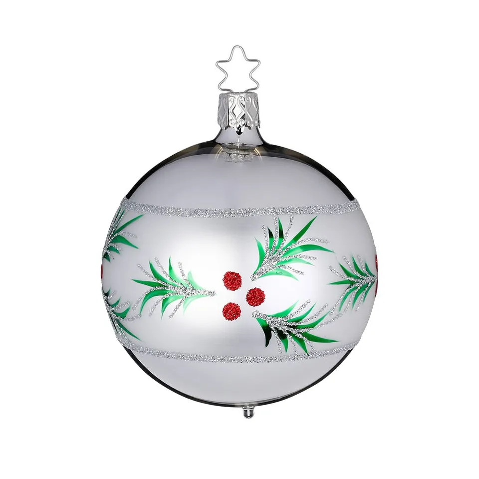 inge-glas-tannenglanz-christbaumkugel-8-cm-bunt-silber image 1