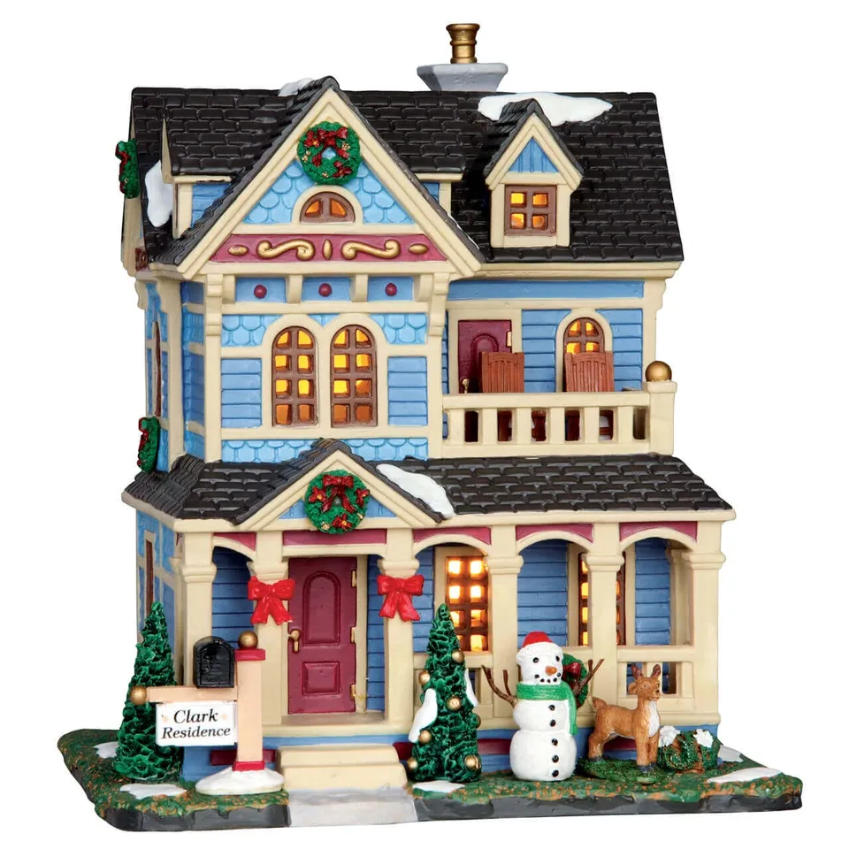 lemax-clark-residence-weihnachts-miniaturhaus image 1