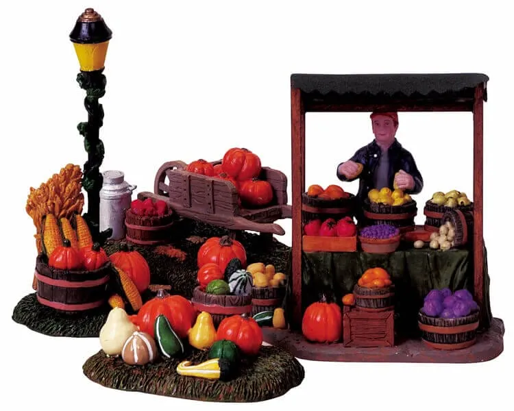 lemax-pumpkins-and-more-miniatur-k-rbis-zubeh-rset image 1