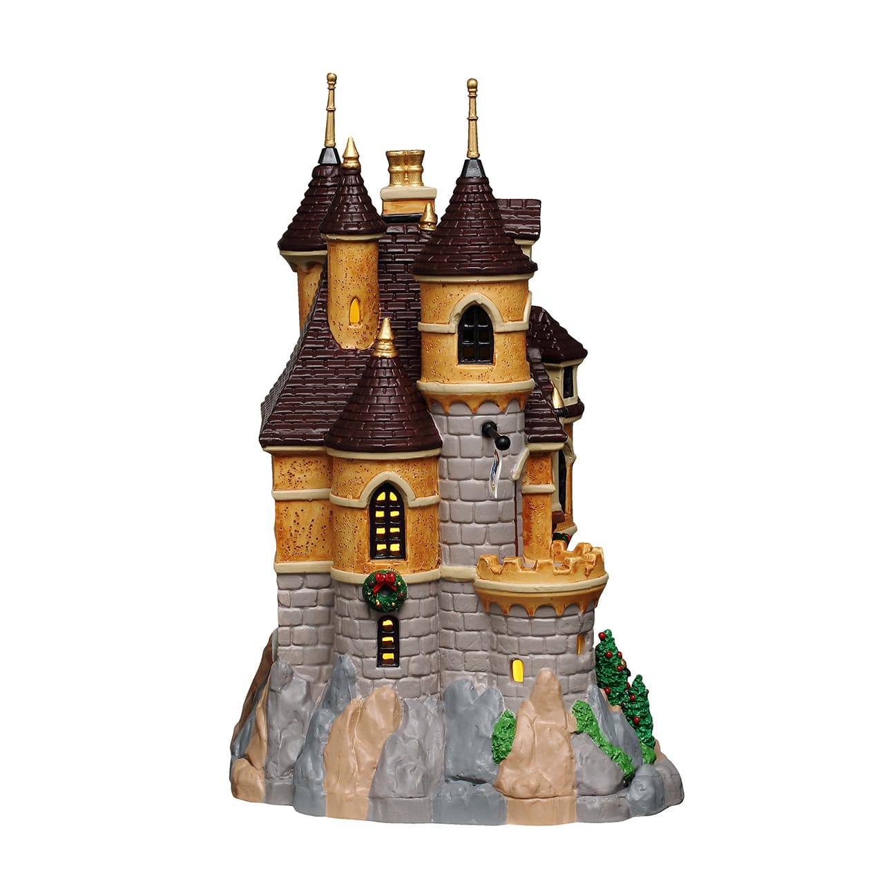 lemax-arie-s-castle-caddington-weihnachtsschloss-miniaturhaus image 2