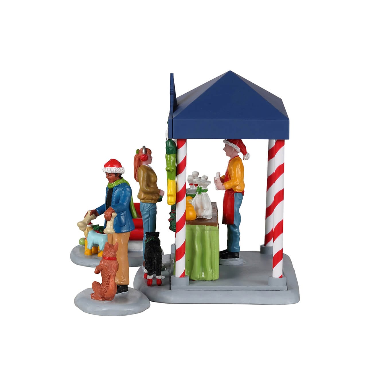 lemax-santa-claws-paws-tierladen-miniaturhaus image 3