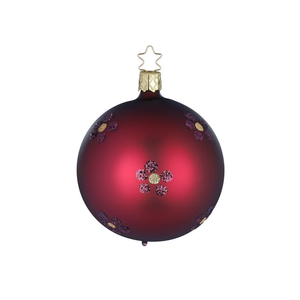 inge-glas-bl-tenspiel-christbaumkugel-burgundy-6-cm image 1