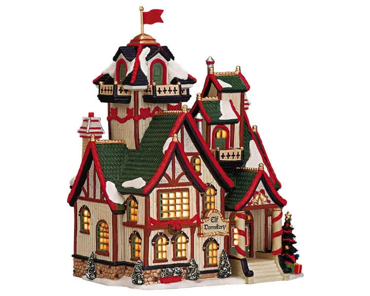 lemax-elf-dormitory-miniaturhaus-weihnachtsdorf image 1