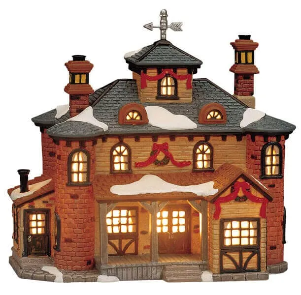 lemax-dunton-house-beleuchtetes-miniaturhaus-weihnachtsdorf image 1