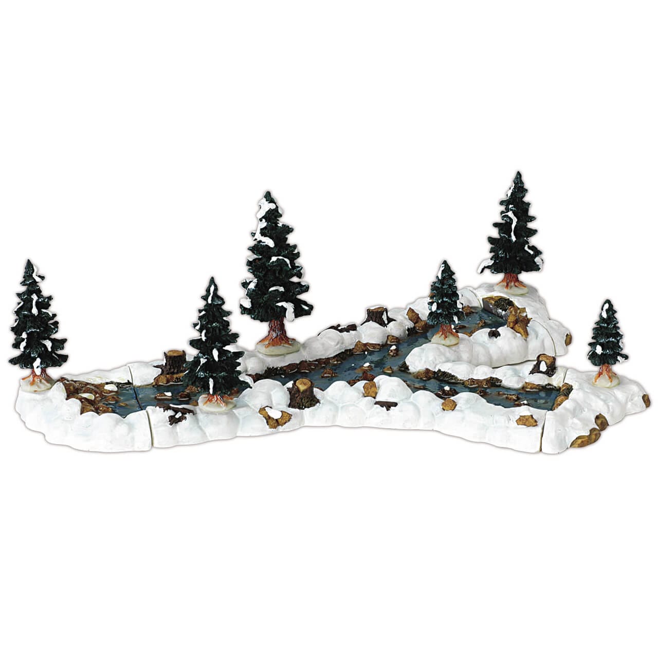 lemax-mill-stream-fork-10er-set-bachlauf-elemente image 2
