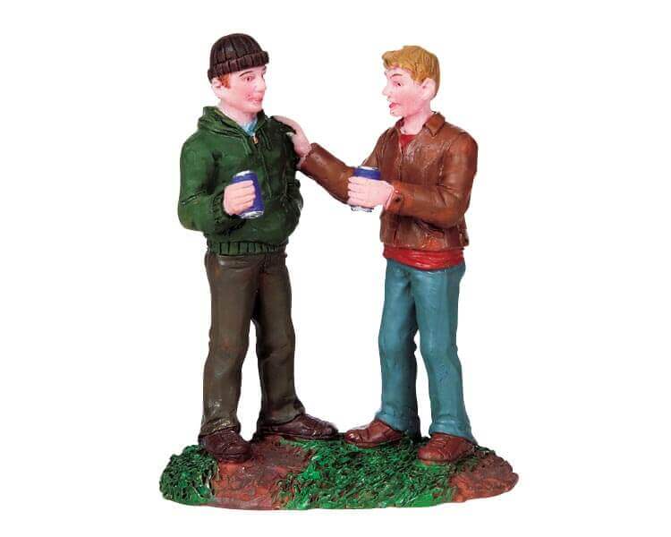 lemax-cheers-miniatur-weihnachtsdeko-ansto-szene image 1