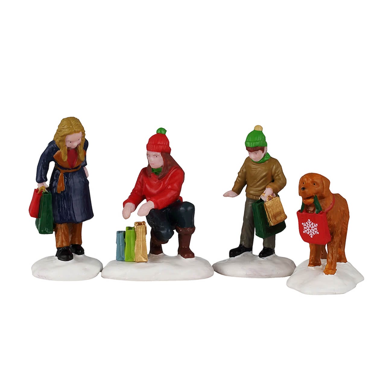 lemax-festive-holiday-shoppers-vail-village-figuren-set image 1
