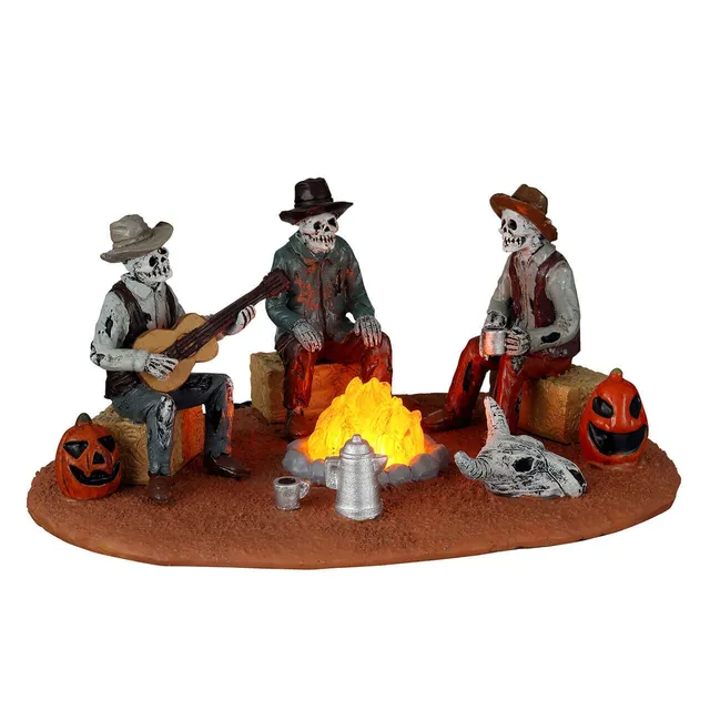 lemax-warming-their-bones-spooky-town-figurengruppe image 1