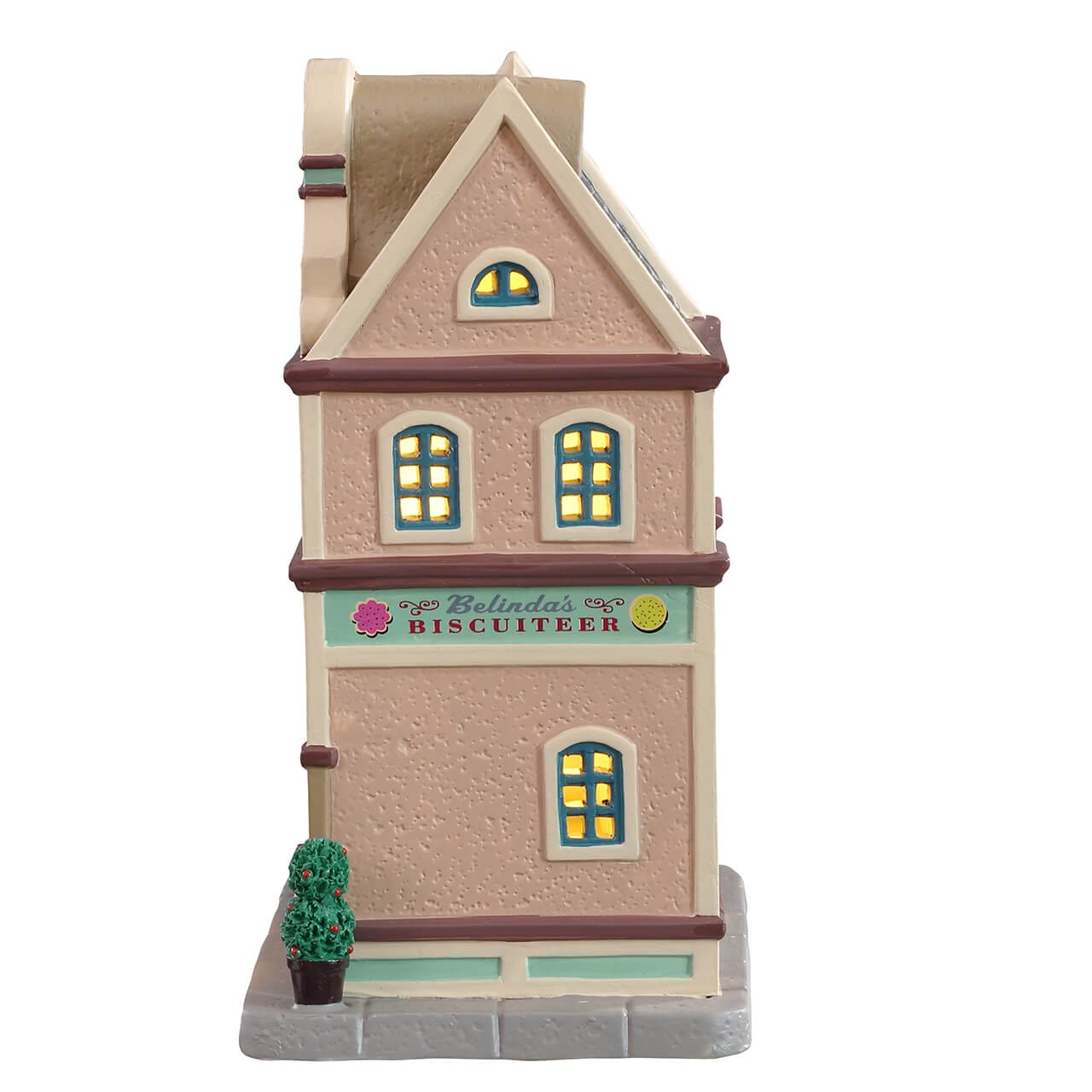 lemax-belinda-s-biscuiteer-beleuchtetes-caddington-haus image 3