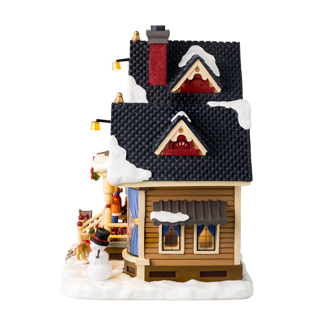 lemax-christmas-eve-at-grandma-s-caddington-haus-mit-festszene image 3