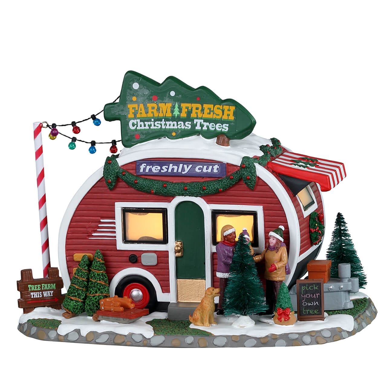 lemax-farm-fresh-christmas-trees-vail-village-szene image 4