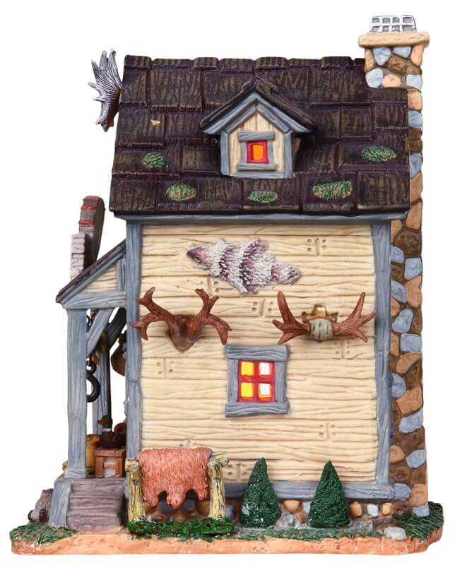 lemax-buck-s-hunting-cabin-rustikale-miniatur-jagdh-tte image 2
