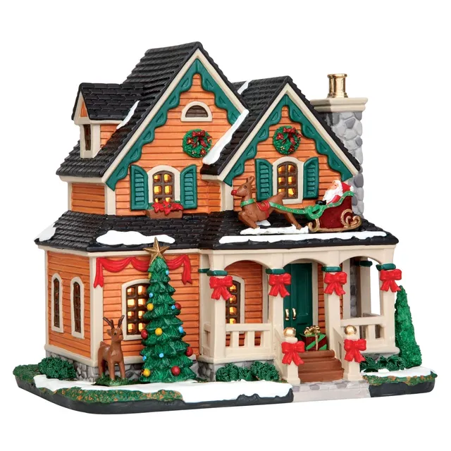 lemax-christmas-cottage-coventry-cove-beleuchtetes-miniaturhaus image 1