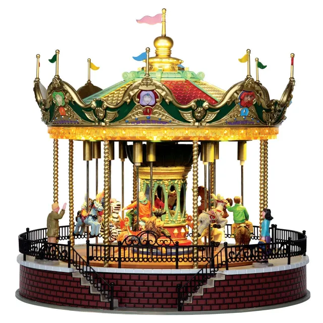 lemax-sunshine-carousel-karussell-mit-bewegung image 1