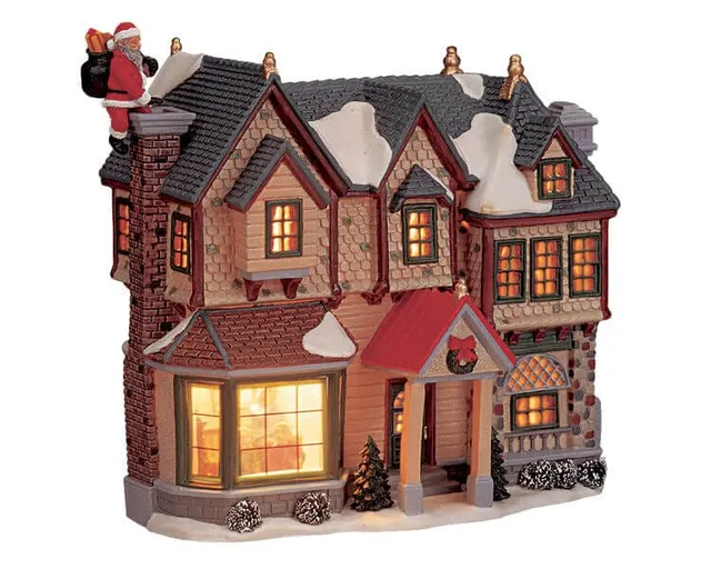 lemax-holiday-home-beleuchtetes-weihnachtshaus-hausfigur image 1