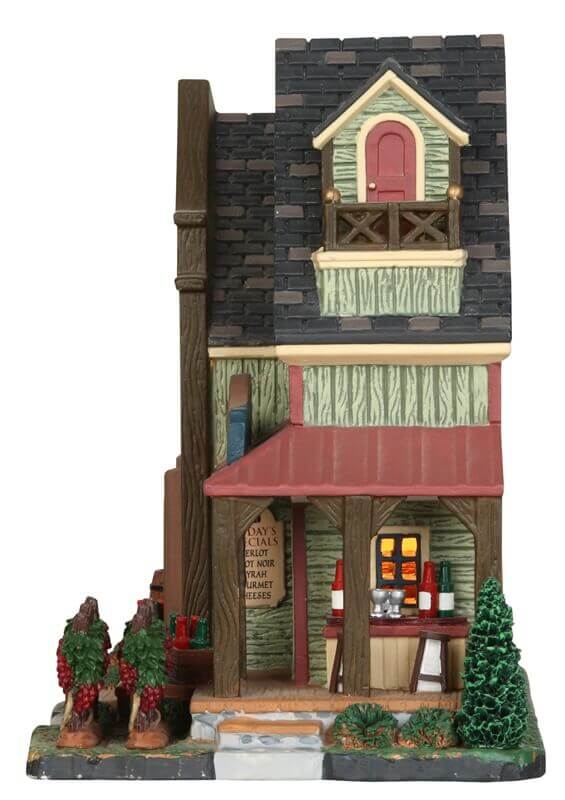 lemax-cedar-valley-winery-beleuchtetes-miniatur-weingut image 2