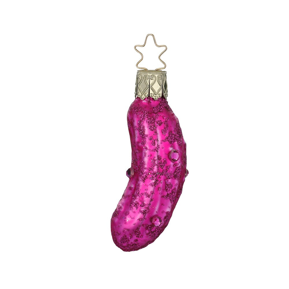 inge-glas-fancy-pickle-pink-7-cm-handgefertigter-glas-anh-nger image 1