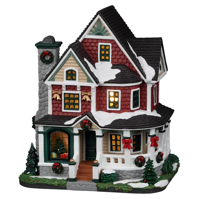 lemax-harper-house-caddington-village-wohnhaus image 1