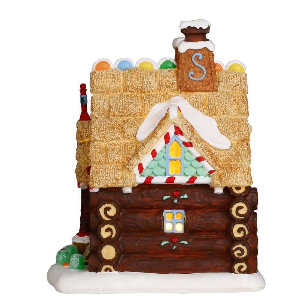 lemax-yule-log-cabin-beleuchtetes-haus-f-r-sugar-n-spice image 2