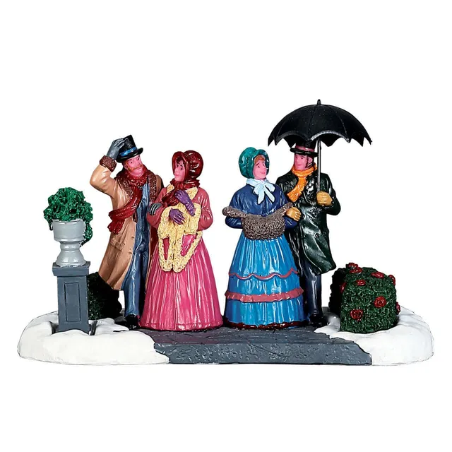 lemax-our-winter-outing-winterfiguren-set image 1