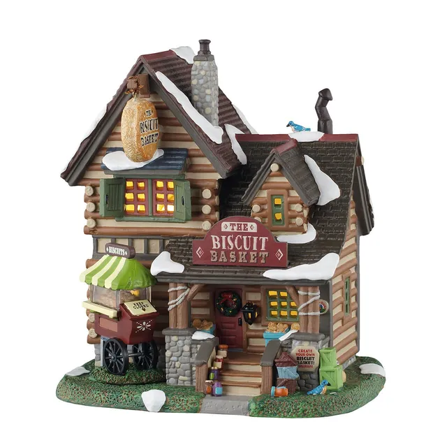 lemax-the-biscuit-basket-vail-village-miniaturhaus image 1