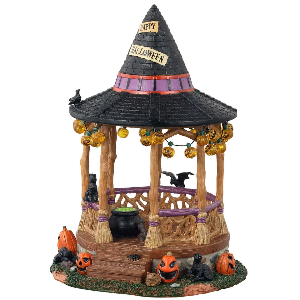 lemax-witch-gazebo-hexenpavillon-spooky-town image 1