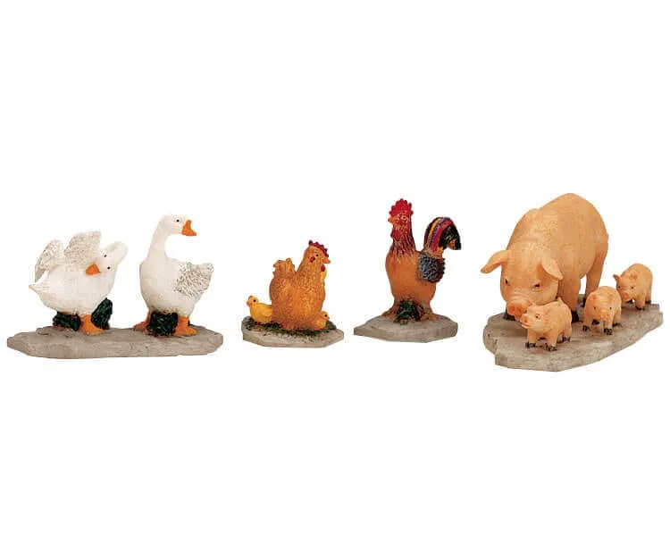 lemax-farm-animals-figurenset image 1