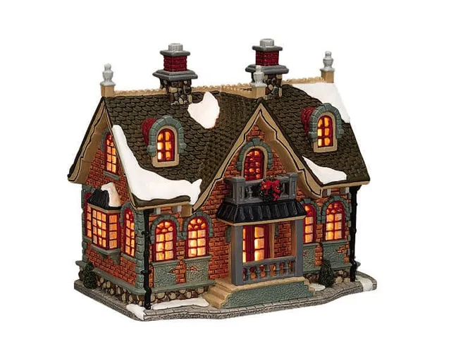 lemax-the-miller-house-beleuchtetes-dorfhaus image 1