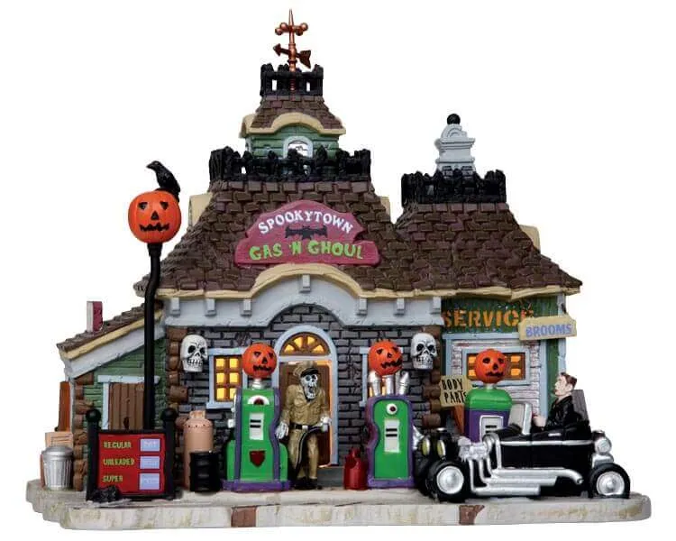 lemax-spookytown-gas-n-ghoul-halloween-geb-ude image 1