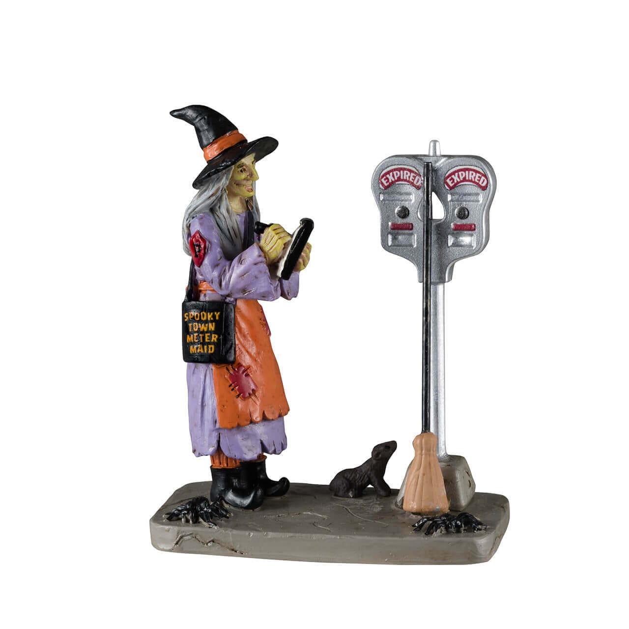 lemax-illegal-broom-parking-spooky-town-figur image 1