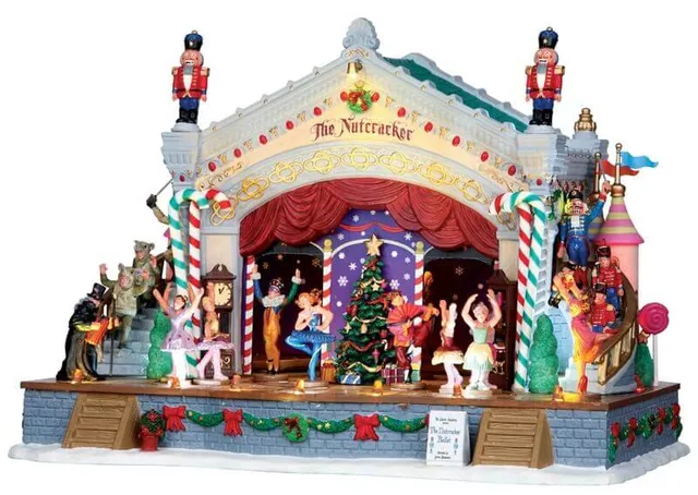 lemax-nutcracker-suite-set-of-7-drehende-miniatur-ballettszene image 1