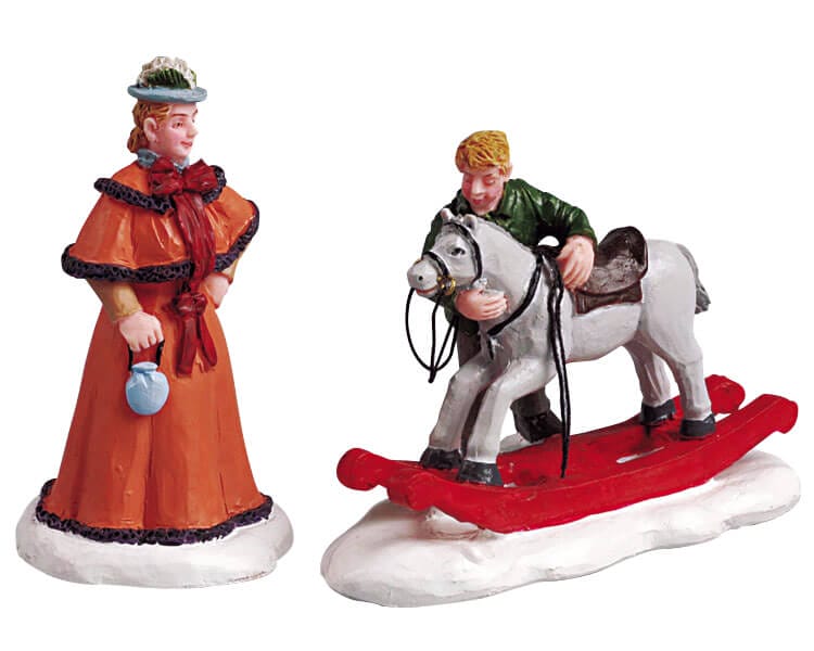 lemax-the-rocking-horse-weihnachts-miniaturfigur image 2