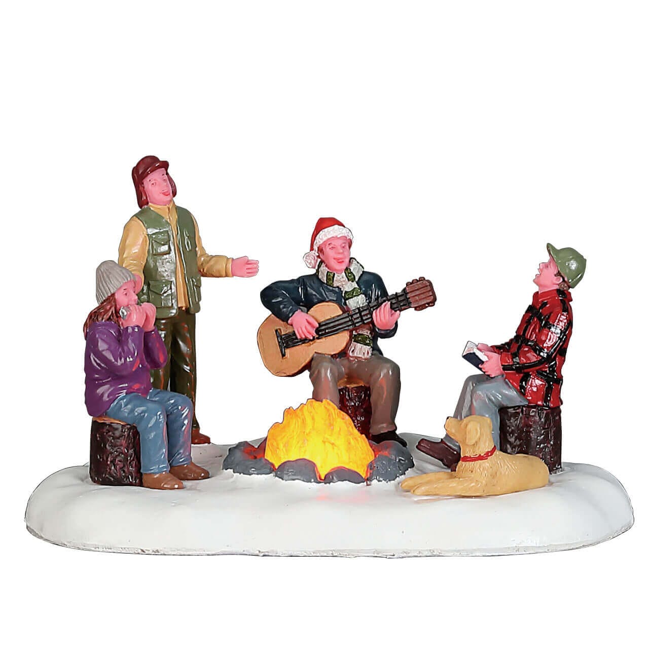 lemax-songs-by-the-fire-miniatur-figurengruppe-weihnachts-sammelfiguren image 1