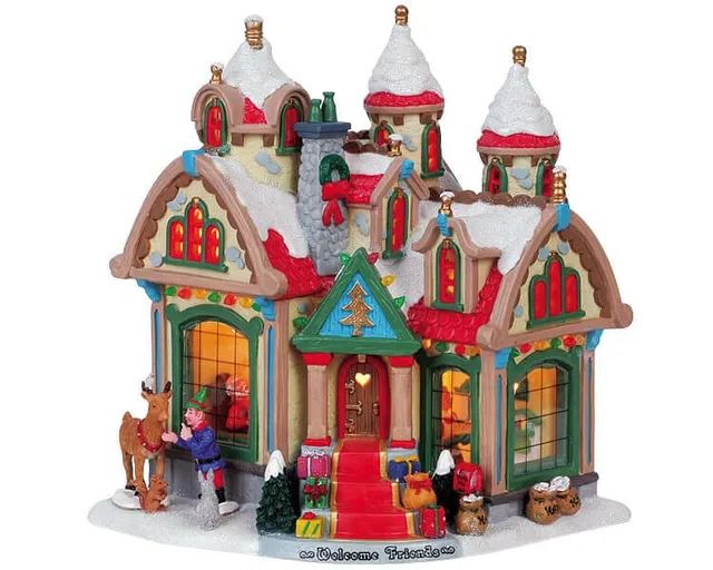 lemax-santa-s-house-weihnachtshaus-geb-ude image 1