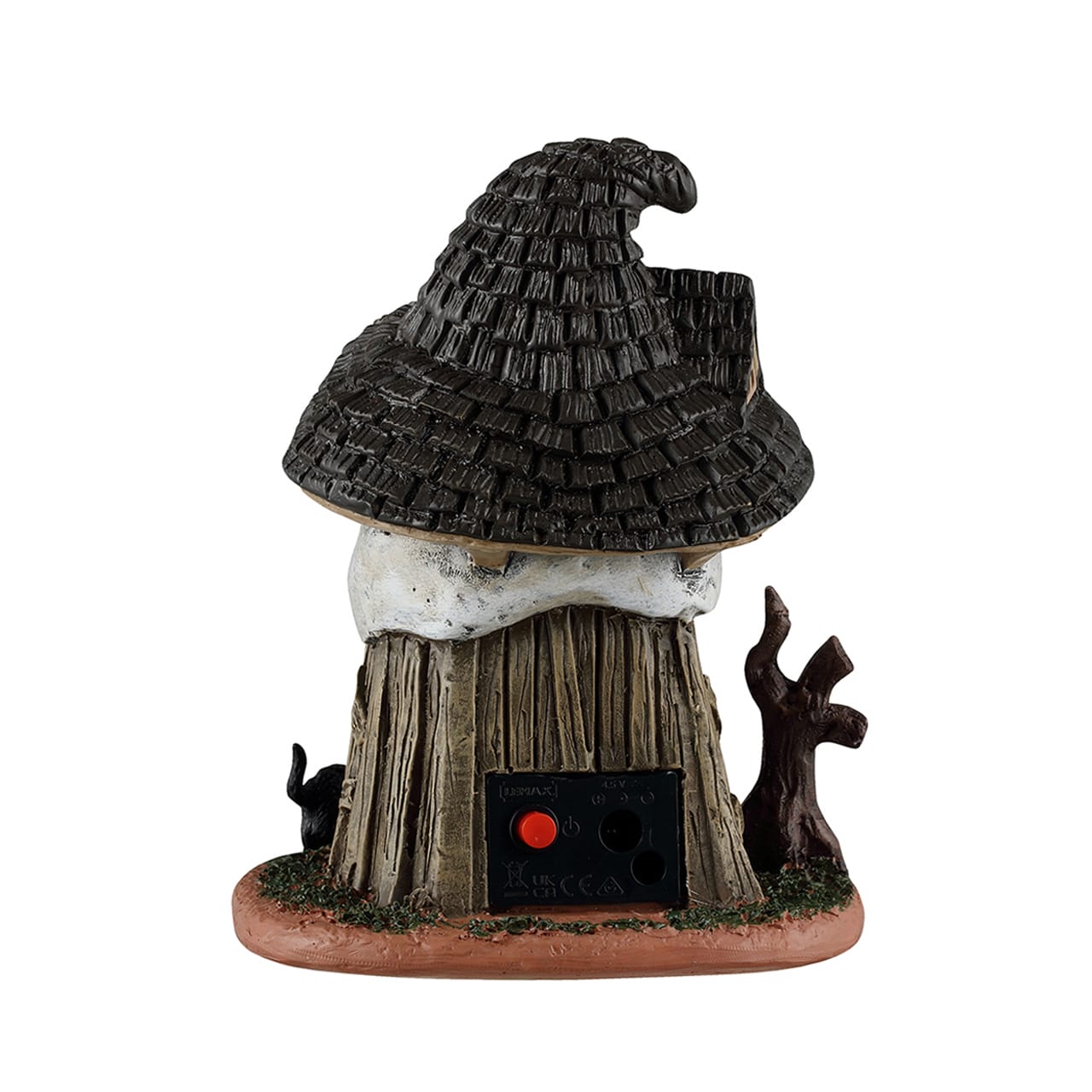lemax-witch-s-skull-hut-beleuchtetes-gruselhaus-spooky-town image 4