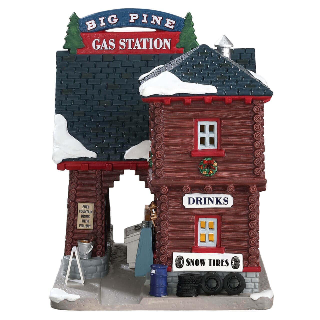 lemax-big-pine-gas-station-vail-village-miniaturgeb-ude image 2