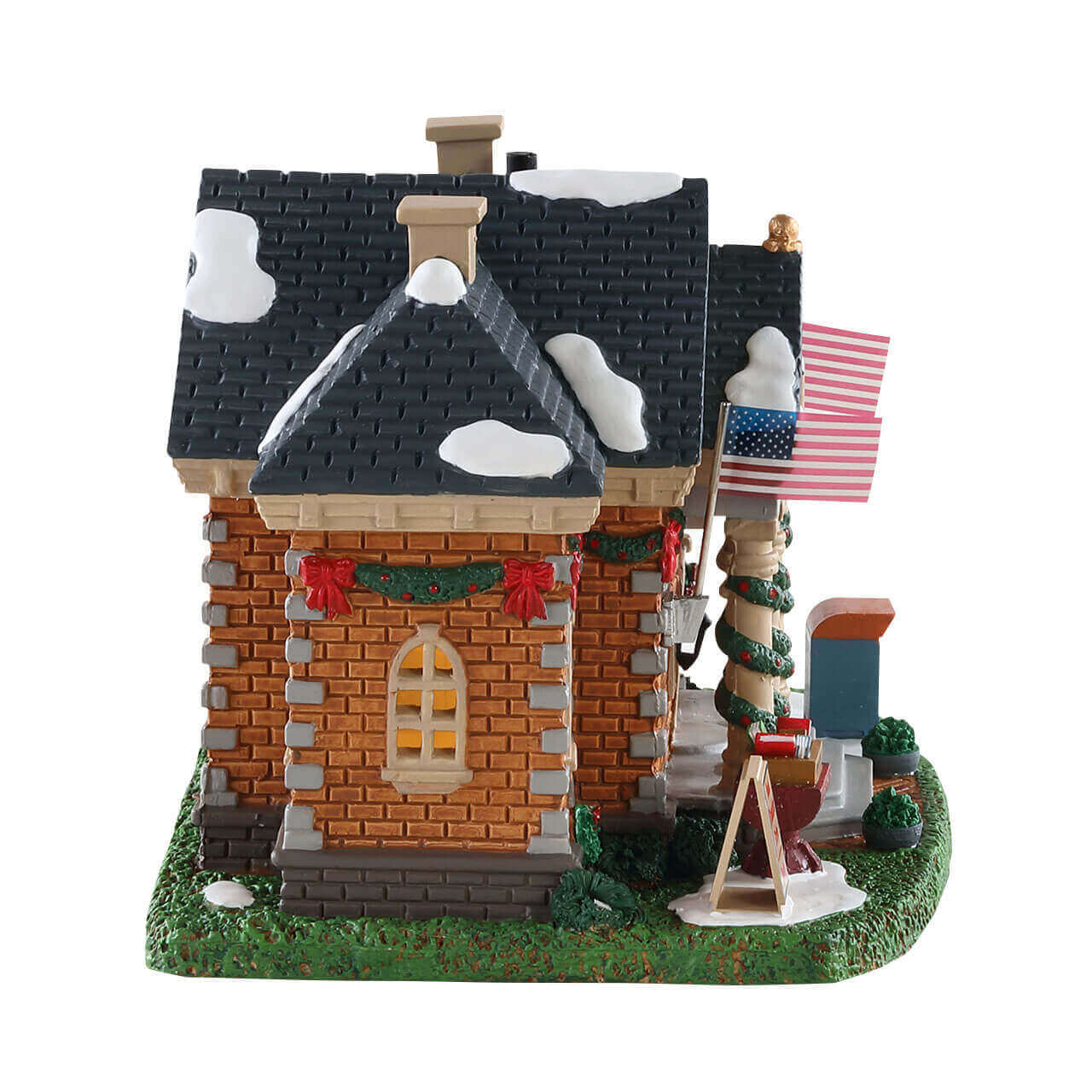 lemax-maybridge-public-library-miniatur-bibliothek image 3