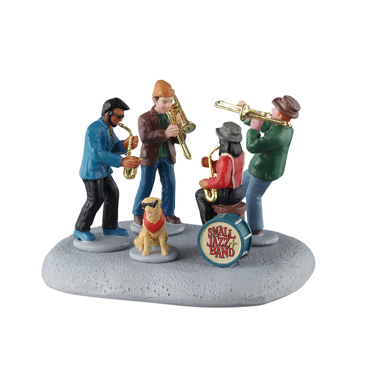 lemax-small-jazz-band-miniatur-figurenset-caddington image 1