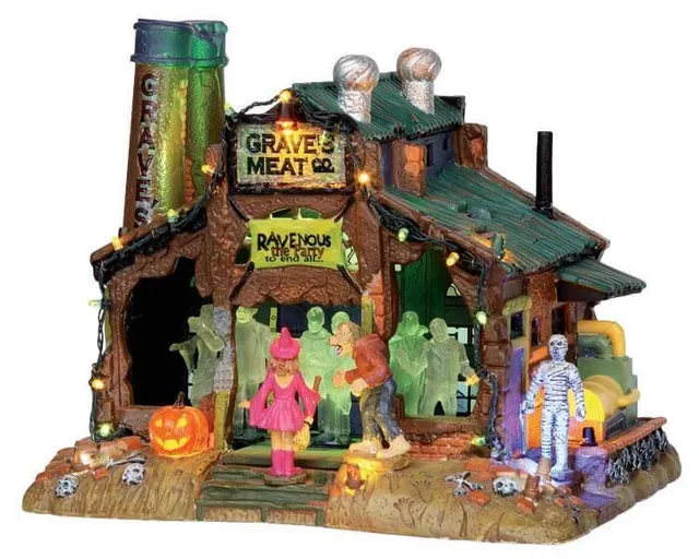 lemax-rave-at-grave-s-gruselhaus-spooky-town image 1