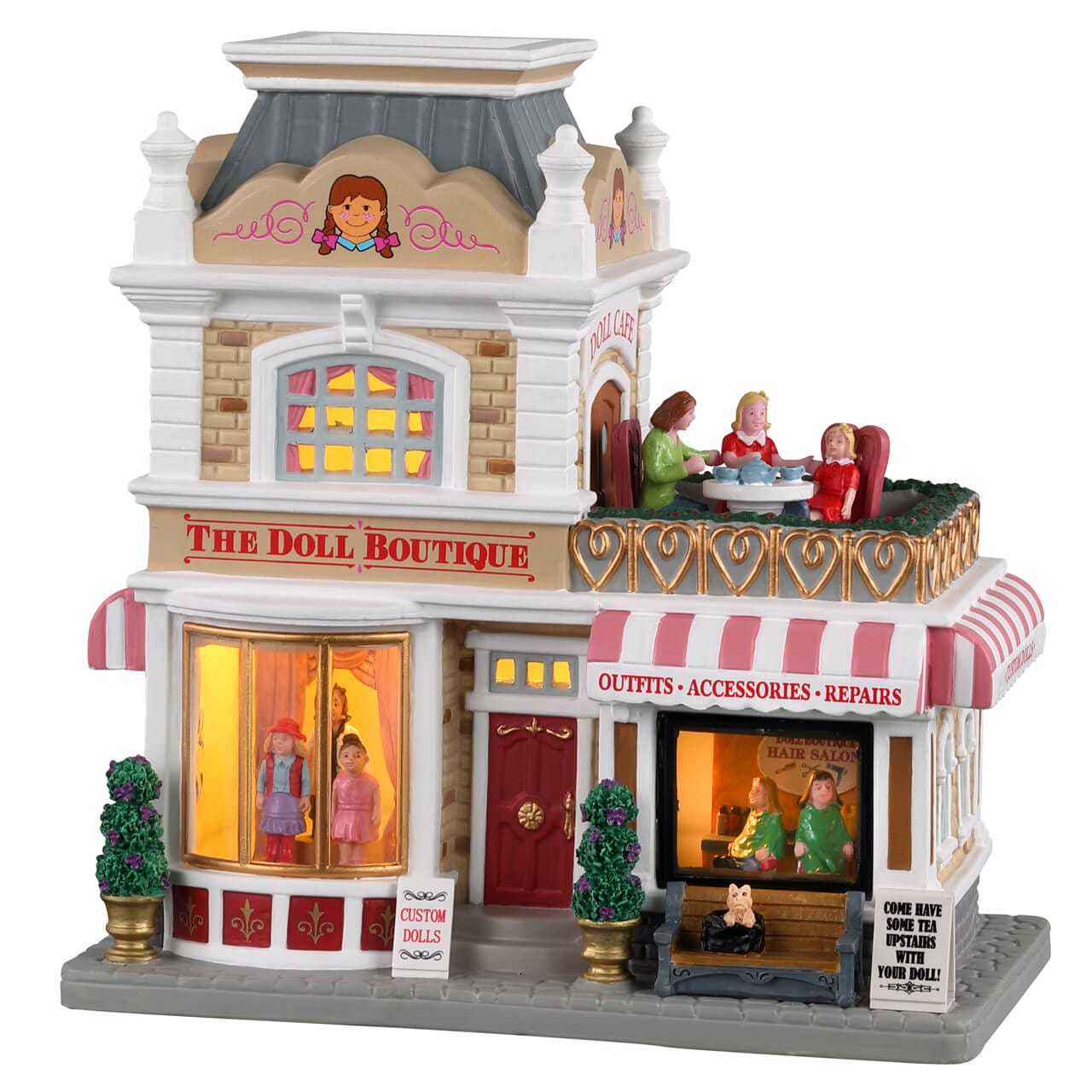 lemax-the-doll-boutique-beleuchtetes-miniaturhaus image 1