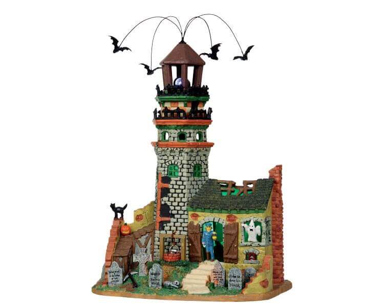 lemax-the-lighthouse-ruins-miniaturgeb-ude-spooky-town image 1
