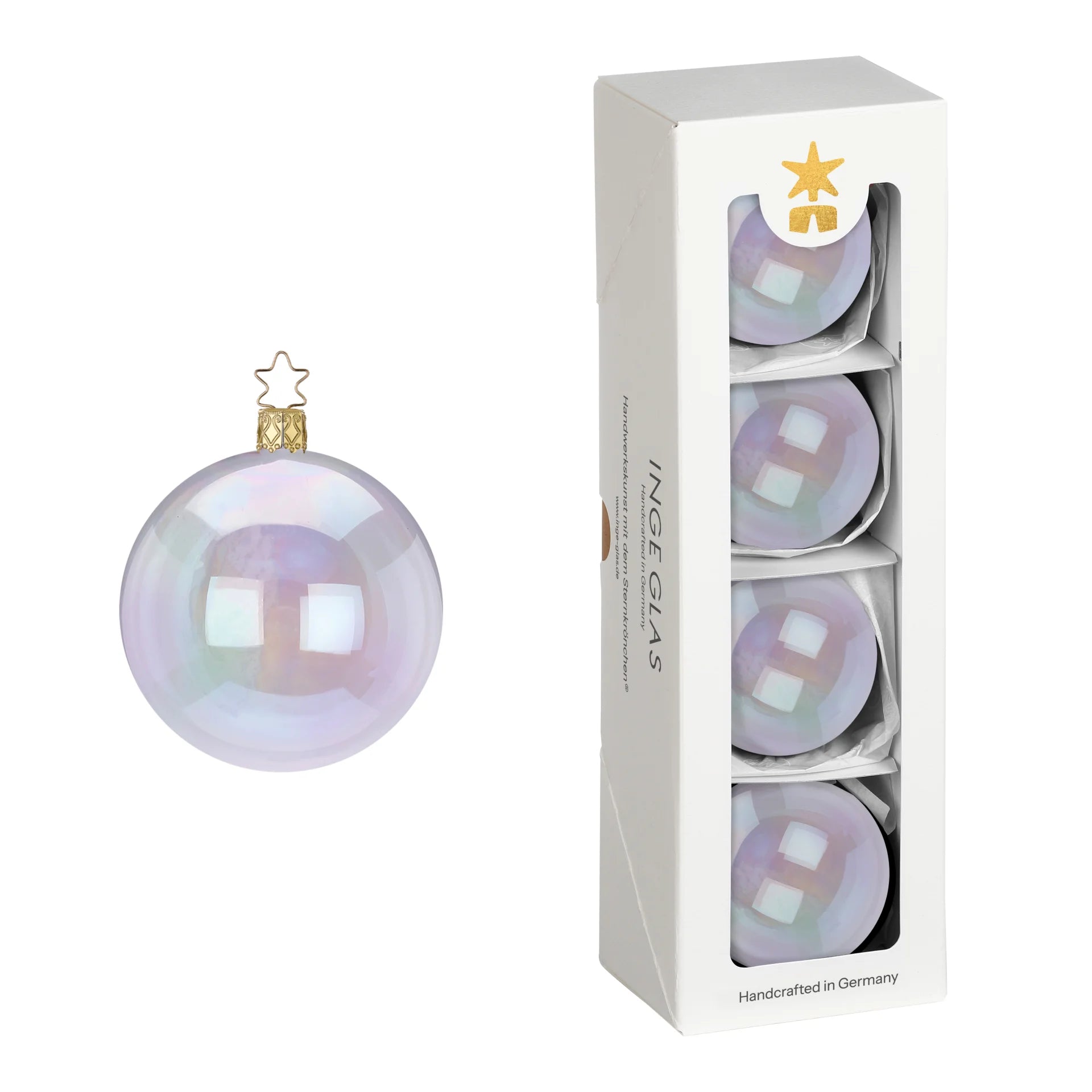 inge-glas-kugeln-irisierend-christbaumkugeln-6-cm-glasklar image 1