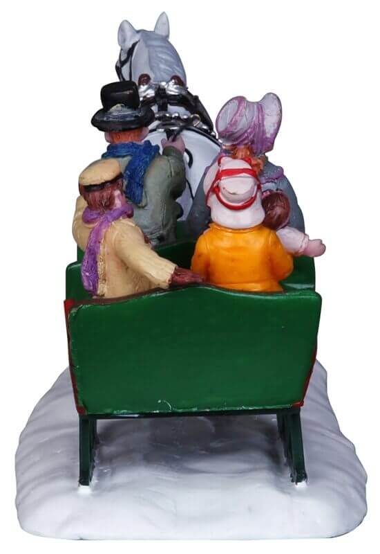 lemax-family-sleigh-ride-schlittenfahrt-szene image 4