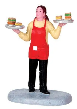 lemax-taqueria-waitress-miniaturfigur image 1