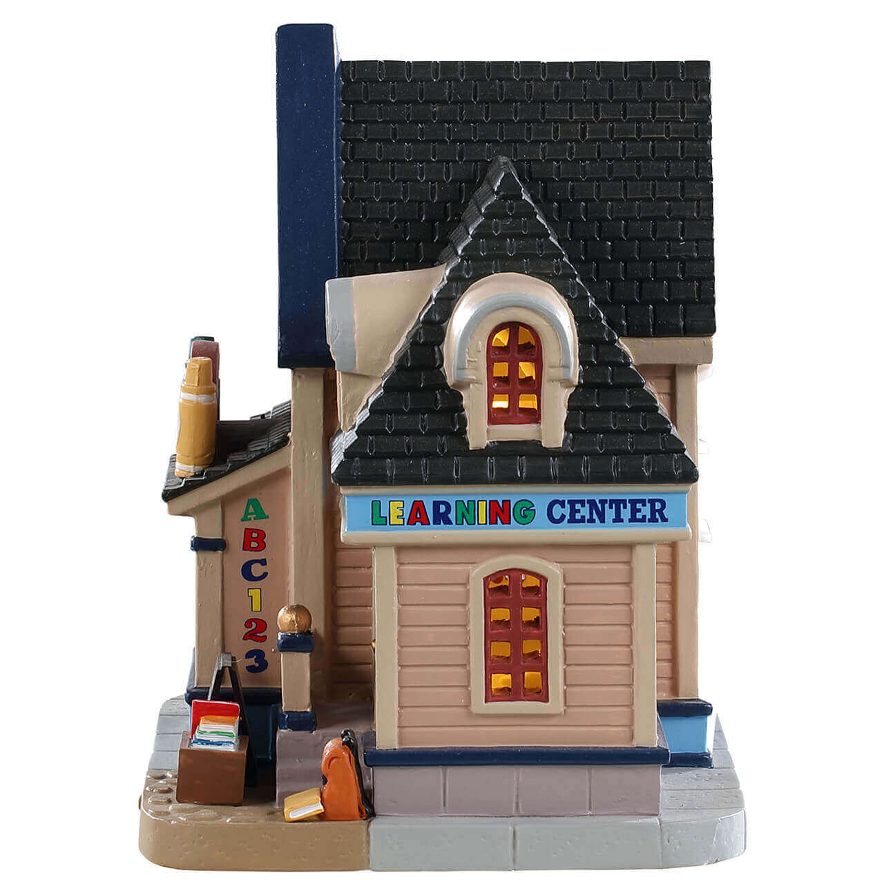 lemax-linda-s-learning-center-beleuchtetes-weihnachtsdorf-geb-ude image 3